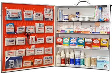 Nashville First aid cabinet service emergency eye wash station 